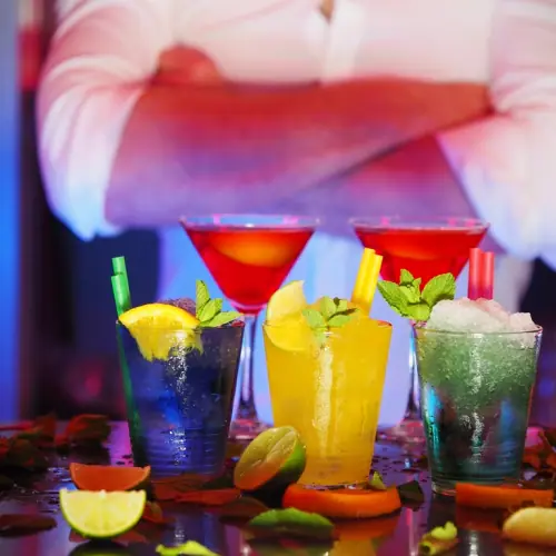 Drinks at Babuka restaurant