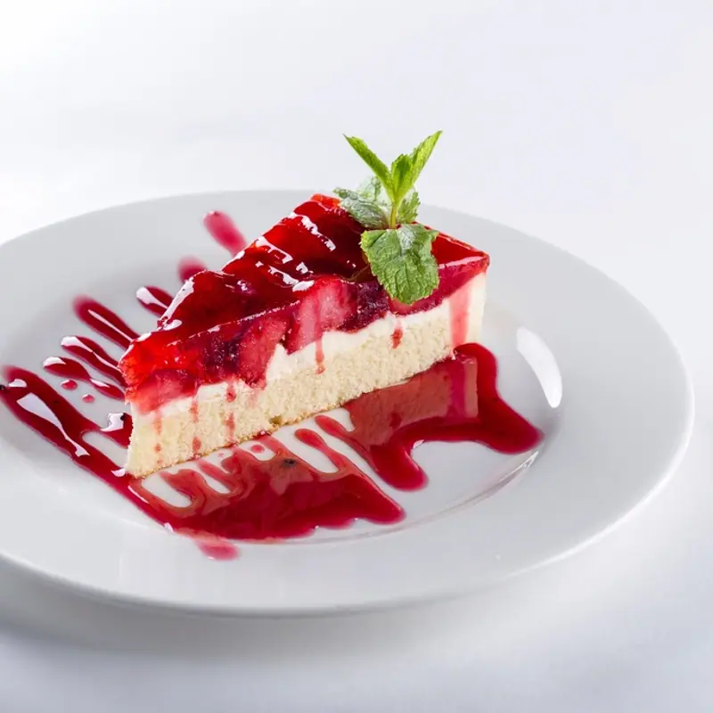 Burnt Honey Cheesecake served at Babuka restaurant
