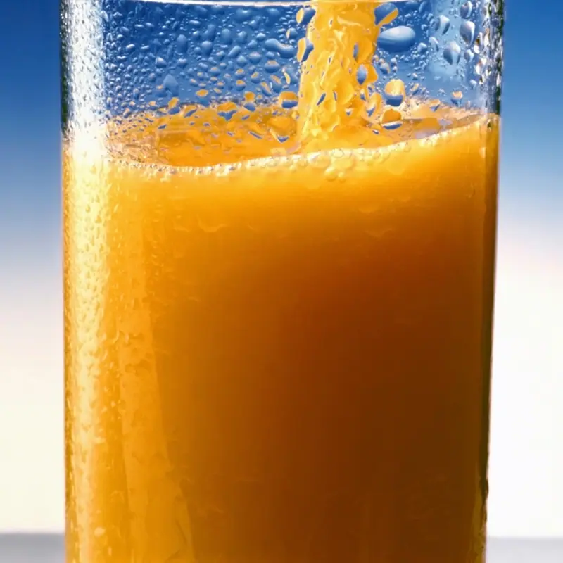 Cold Press Orange from the Babuka food shop