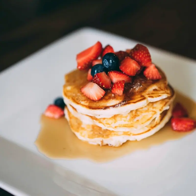 Buttermilk Pancake Stack from the Babuka food shop