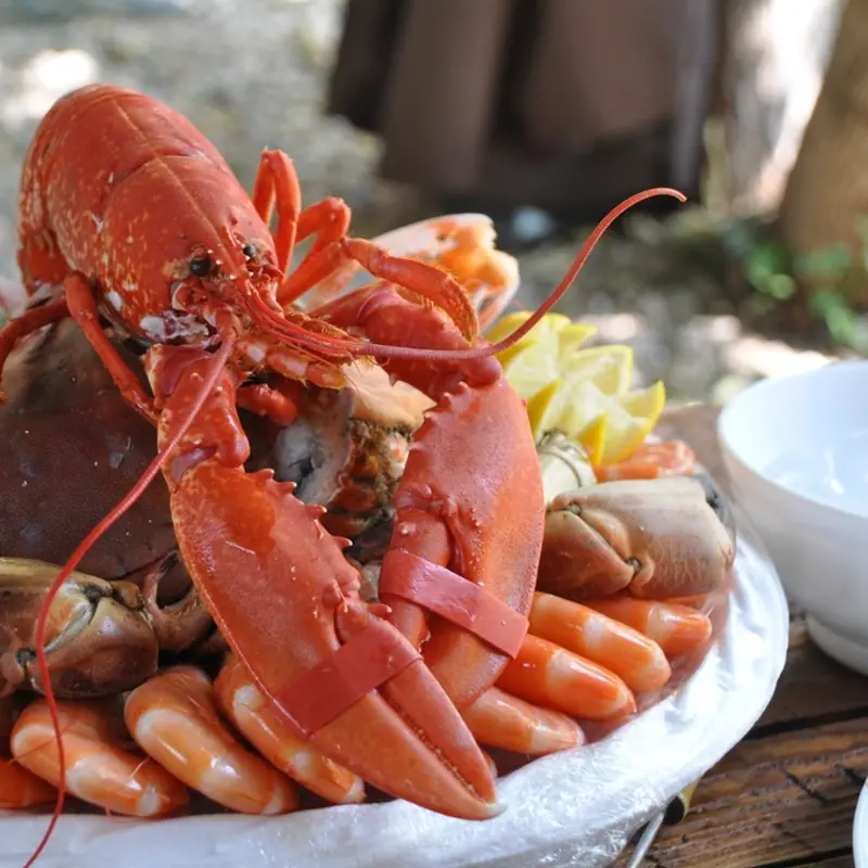 Portside Seafood Platter served at Babuka restaurant