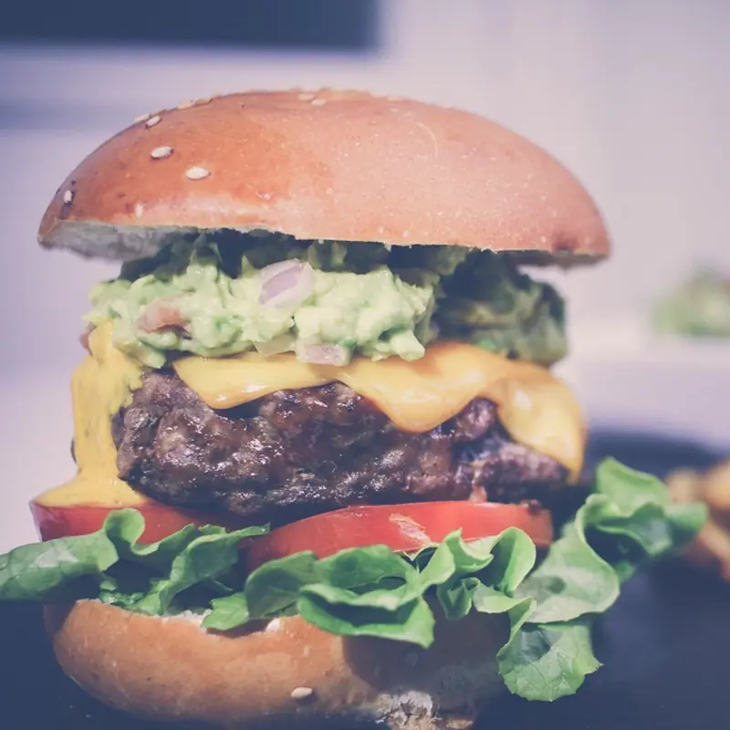 Harbour Lane Smash Burger served at Babuka restaurant