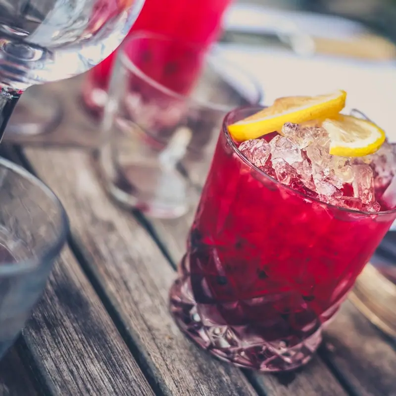Sparkling Citrus Soda from the Babuka restaurant menu